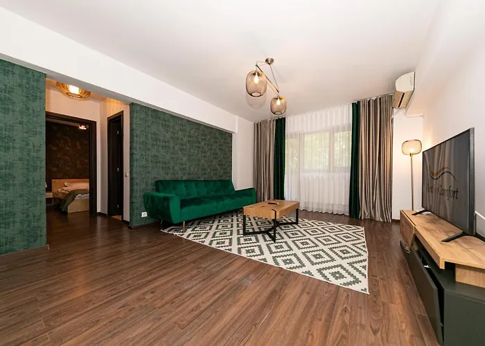 Appartement One Bedroom Near Floreasca Park Boekarest